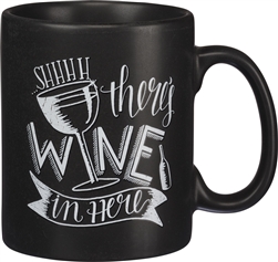 Shhh There's Wine In Here Mug