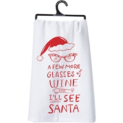 I'll See Santa Towel