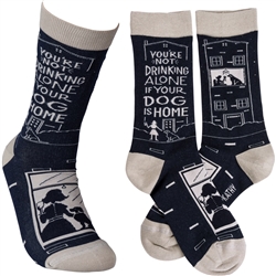 Dog is Home Socks