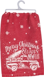 Merry Christmas & Happy New Year Towel