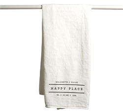 Willamette valley happy place towel