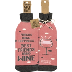 Bottle Sock - Friends Bring Happiness