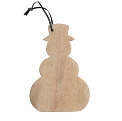 Snowman Shaped Cheese/Cutting Board