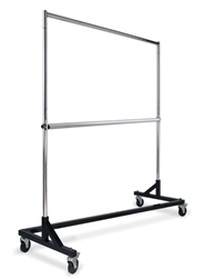 Z Rack Garment Rack Heavy Duty w/ Extra Hangrail