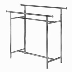 Adjustable Double Heavy Duty "H" Clothing Rack