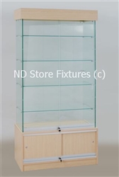 Frameless Display With Base