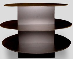 Oval Shape Display Table