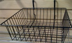 Universal Basket for Slatwall/Gridwall/Pegboard