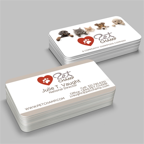 PetChamp Business Cards