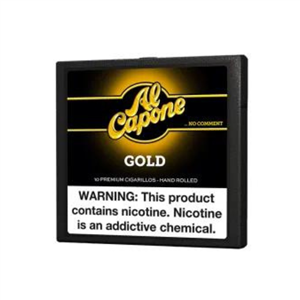 Al Capone Gold Natural Filtered Cigarillos