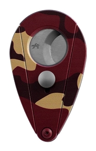 Xikar Xi2 Camo Double Blade Cutter - Red and Tan