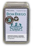 Don Diego Preludes (5 Tins of 6)