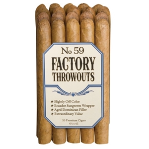 Factory Throwouts No. 59 (Single Stick)