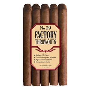 Factory Throwouts No. 99 (20/Bundle)