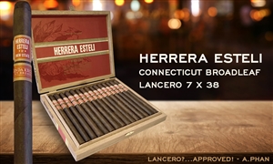 Herrera Esteli Broadleaf Lancero, Maduro, Full Bodied