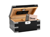 Ironside 100 Count Humidor with Metal Corner Protectors