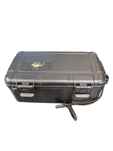Visol Frisco 10 Cigar Travel Humidor with Humidifier - Nice Ash Logo