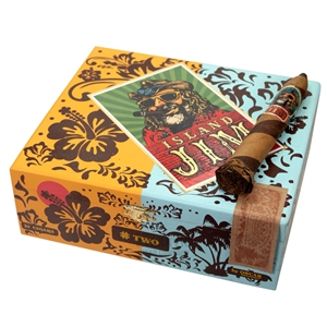 Island Jim #2 Barber Pole - Connecticut and Corojo Oscuro