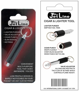Jetline Key-Ring Cigar Tool