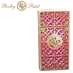 Rocky Patel Burn Double Flame Torch (Pink/Gold)