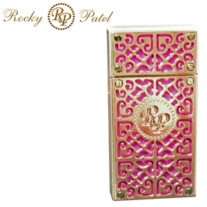 Rocky Patel Burn Double Flame Torch (Pink/Gold)