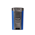 Xikar Astral Single Flame Lighter - Blue and Gunmetal