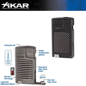 XIKAR Forte Black Carbon Fiber