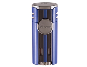 Xikar HP4 Quad Flame Lighter - Blue