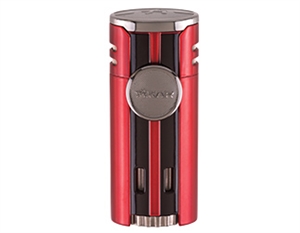 Xikar HP4 Quad Flame Lighter - Daytona Red