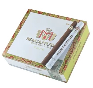 Macanudo Cafe Portofino (5 Pack Tubes)