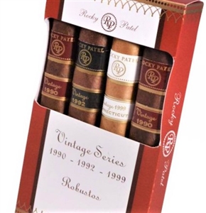 Rocky Patel Vintage 4 Robusto Sampler (2 - 1990, 1 - 1992, and 1 - 1999)