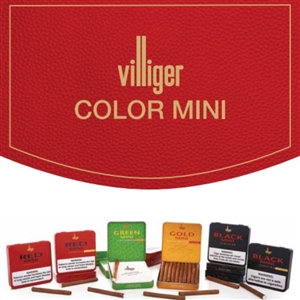 Villiger Color Line Cigarillos - Red Vanilla Filter