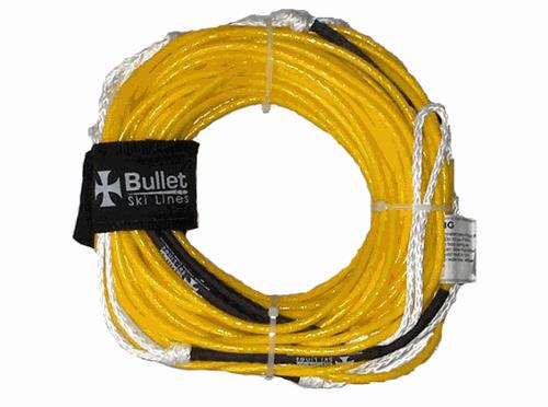 Yellow 75' Armor Line Spectra Wakeboard Lines