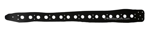 PRODUCT PHOTO: PixelTrim System ICICLE Style 1 / Up to 16 of 12mm Nodes or 12mm Ribbon / 19 In - 48cm / BLACK