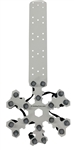 PRODUCT PHOTO: PixelTrim System SNOWFLAKE Style 2 / 18 of 12mm Nodes / 14.5 In - 36cm / WHITE