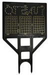 PRODUCT PHOTO: FM Radio Frequency "Tune To" Sign and Frame - For RGB Pixel Nodes