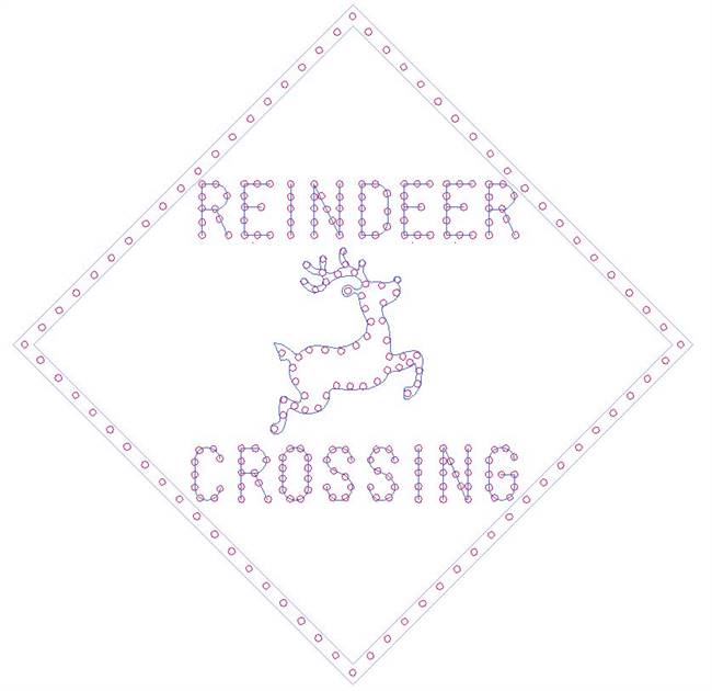 PRODUCT PHOTO: Reindeer Crossing