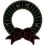 PRODUCT PHOTO: Wreath with Bow at Bottom