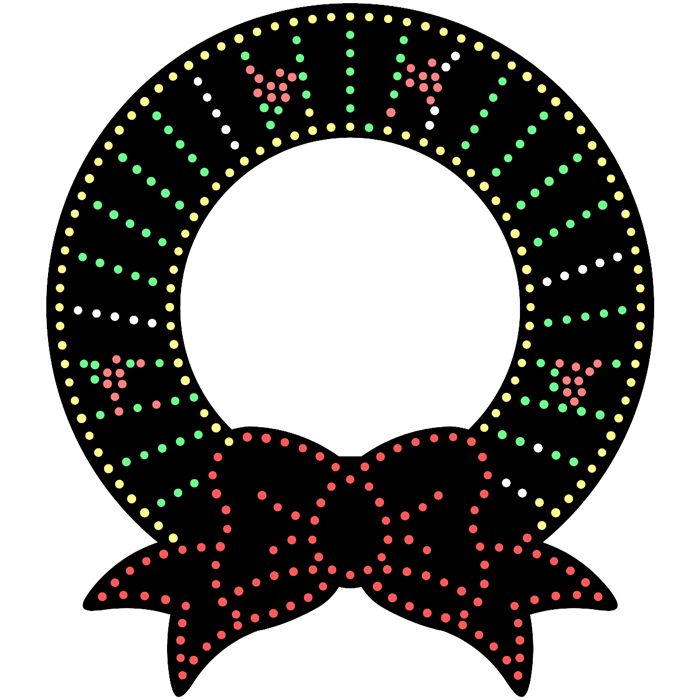 PRODUCT PHOTO: Wreath with Bow at Bottom