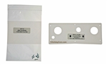 PRODUCT PHOTO: HC-2500 End-Plate With Holes for 2 of 1" Clamps / 1 of CAT5 Bulkhead / 1 of Power Cord Strain Relief (End-User Applications)