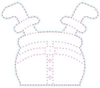 PRODUCT PHOTO: Chimney Topper Santa Lower Half - 2