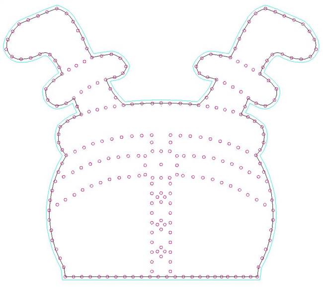 PRODUCT PHOTO: Chimney Topper Santa Lower Half - 2