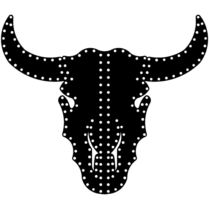 PRODUCT PHOTO: Southwest Cow Skull Head