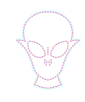 PRODUCT PHOTO: Alien Face 6