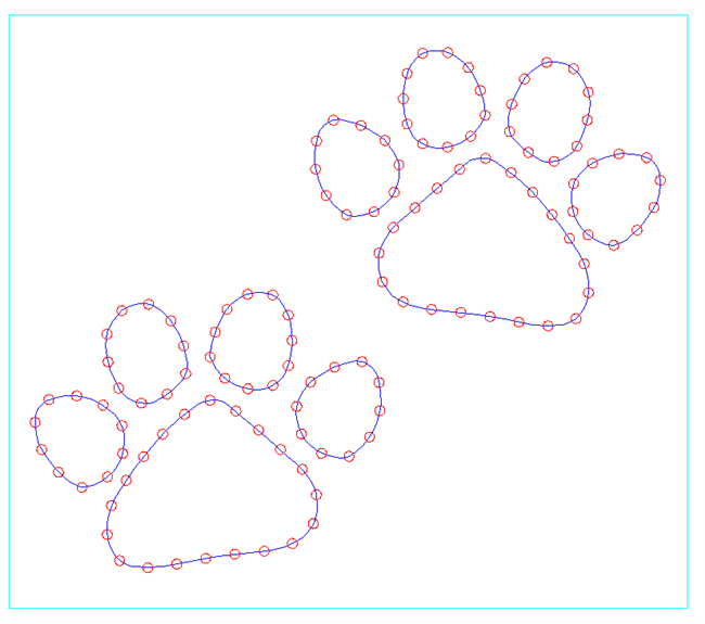 PRODUCT PHOTO: Dog 15 - Two Paw Prints