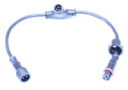PRODUCT PHOTO: xConnect / xConnect / 3 Conductor M | M (center) | F / Tap / Splitter / Tee / RGB Smart Pixels