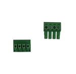 PRODUCT PHOTO: Replacement Plug For AlphaPix 16 V1, V2, V3 / EasyLights PIX16 / Flex 16 SPI - 4 PIN Green