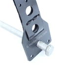 PRODUCT PHOTO: Strain Relief Tab for PixNode Strips - Black / MISR Clip