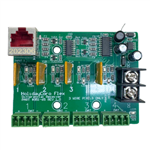 PRODUCT PHOTO: Flex Expansion Board System - 4 Port End-Point Differential Long Range Standard Receiver (Requires Flex Long Range Expansion Board) (non-Daisy Chaining) / Poly Fuse