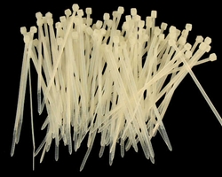 PRODUCT PHOTO: Zip Tie - 4" White (Package of 100)